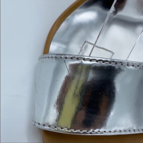 Coach Open Toe Ankle Strap Wedges - Picture 8 of 8